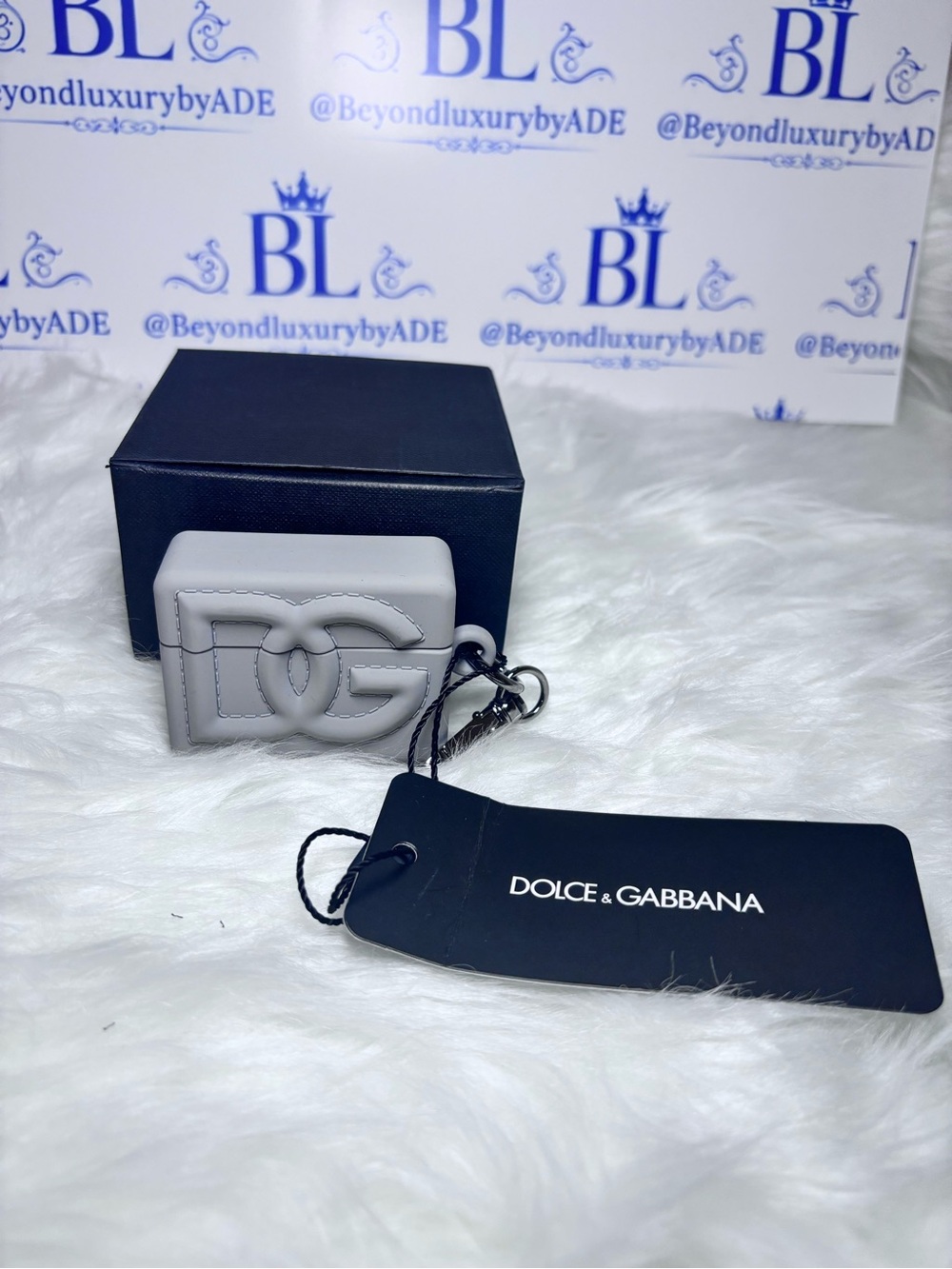 Dolce & Gabbana Gray AirPod case